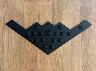 B2 Style Snowboard Stomp with pyramid grips