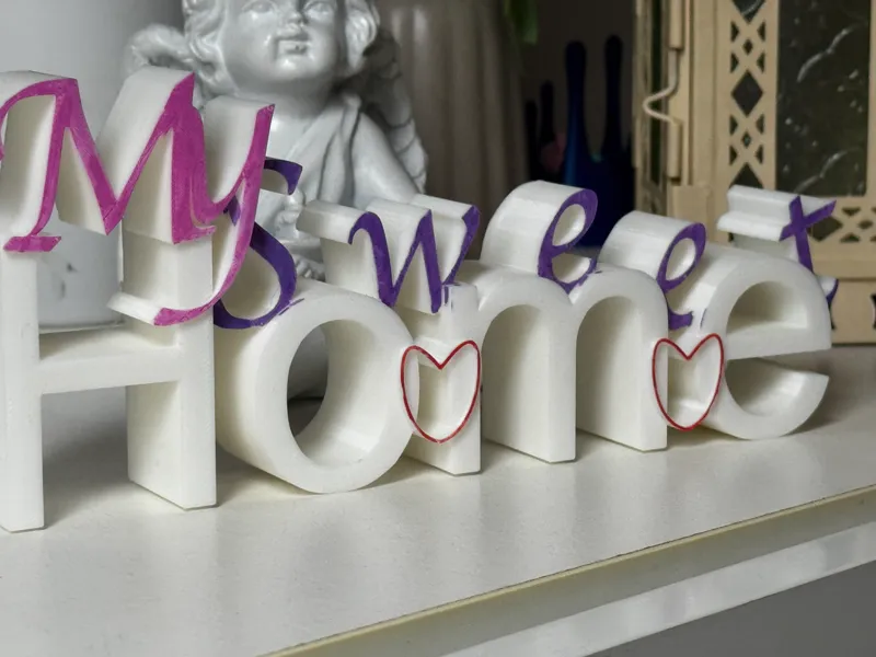 Home My Sweet HoMe Schöne Deko zum Hinstellen