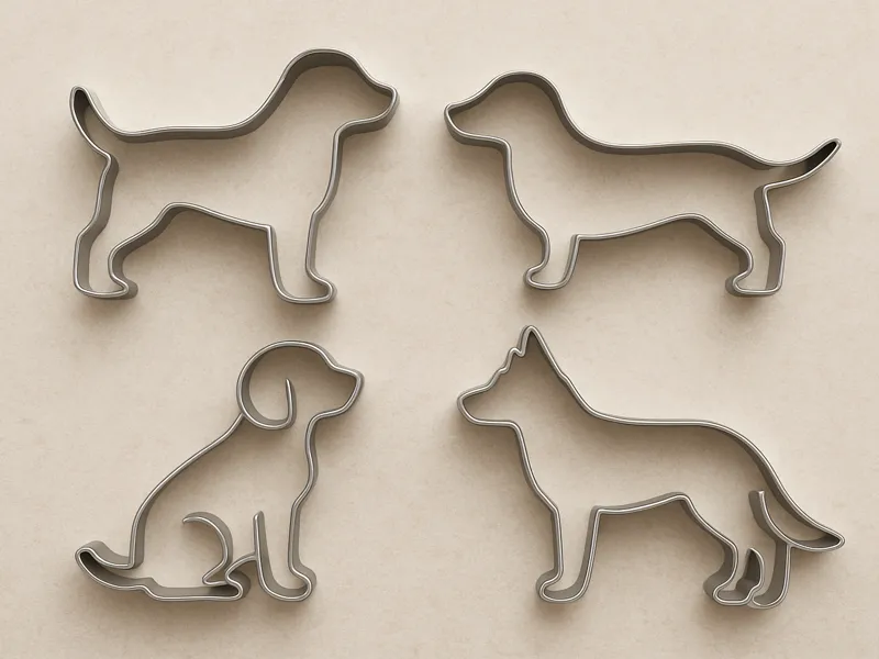 Tagliapasta 4 razze di cani