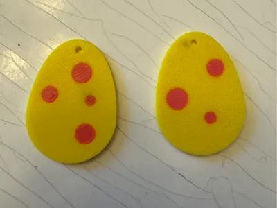 Easter Egg Earrings