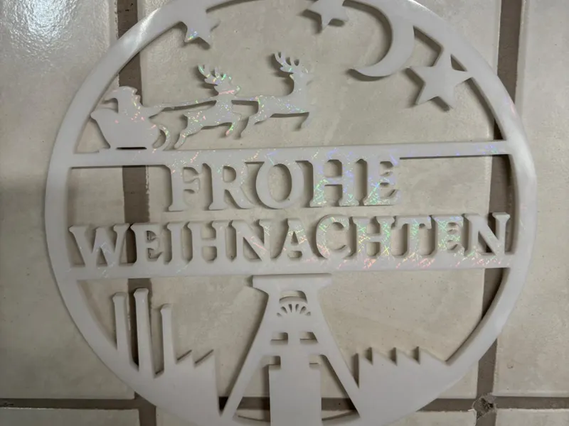 Türkranz "Frohe Weihnachten" Ruhrgebiet