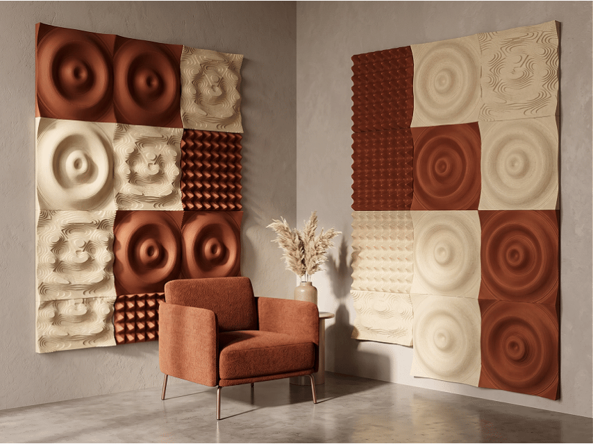 Customizable Parametric Wall Home Decor Art Tiles