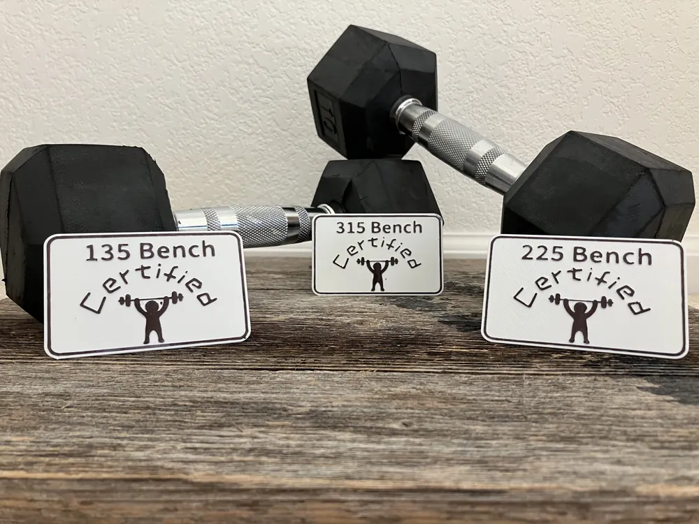 Bench press Certified by Noahprints MakerWorld: Download Free 3D Models