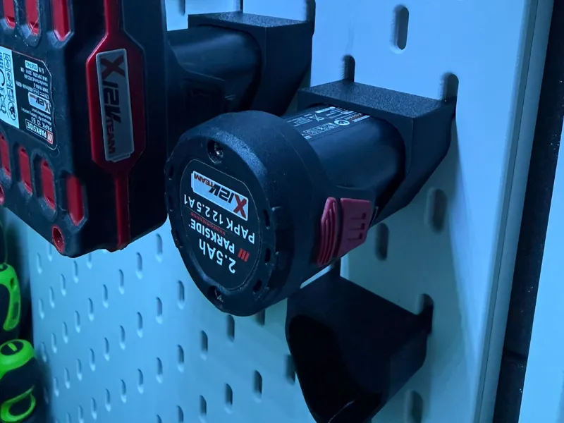 Parkside 12V Battery Holder for IKEA SKÅDIS