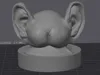 0.4mm layer, 2 walls, 15% infill, Adaptive layer height