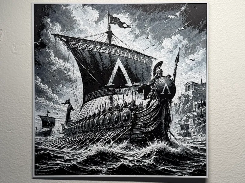 Greek Ship HueForge