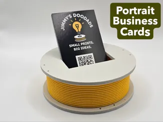Bambu Labs Filament Roll Business Card Holder