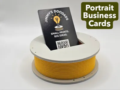 Bambu Labs Filament Roll Business Card Holder