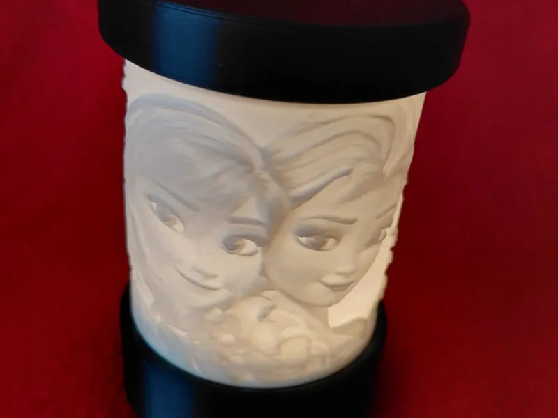 Frozen Eiskönigin & Friends Litho LED Teelicht