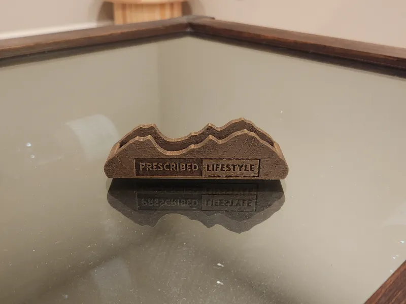Mountains Business Card Holder