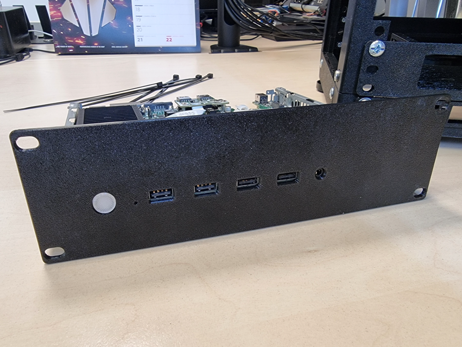 Lab Rax parametric 10" Rack Shelf with Panel