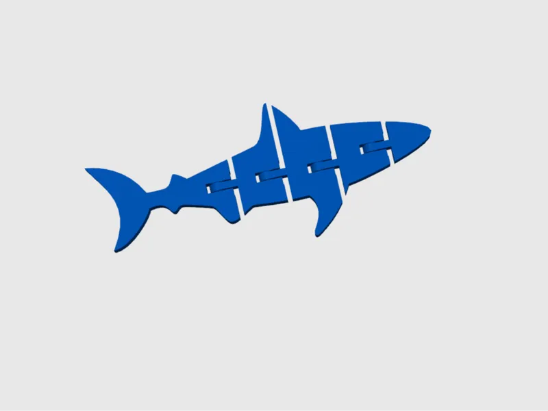Flexi Articulated Shark
