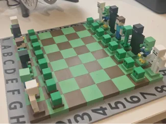 Minecraft Schach-Set (magnetisch)
