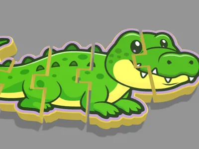 flexible corcodile