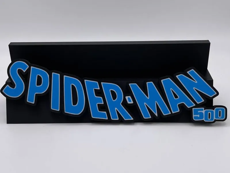 SpiderMan 500 Magnetic Logo