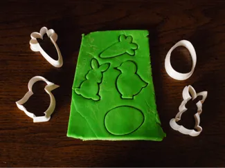 Easter cookie cutter