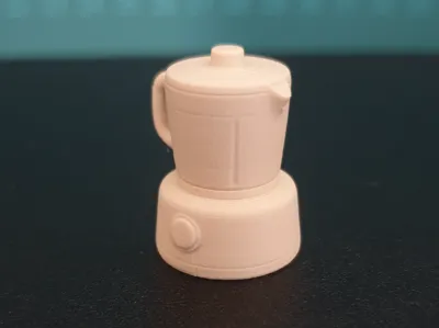 Retro Kitchen Blender - 1:24 Scale - Free 3D Print Model - MakerWorld