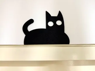 Cat door topper