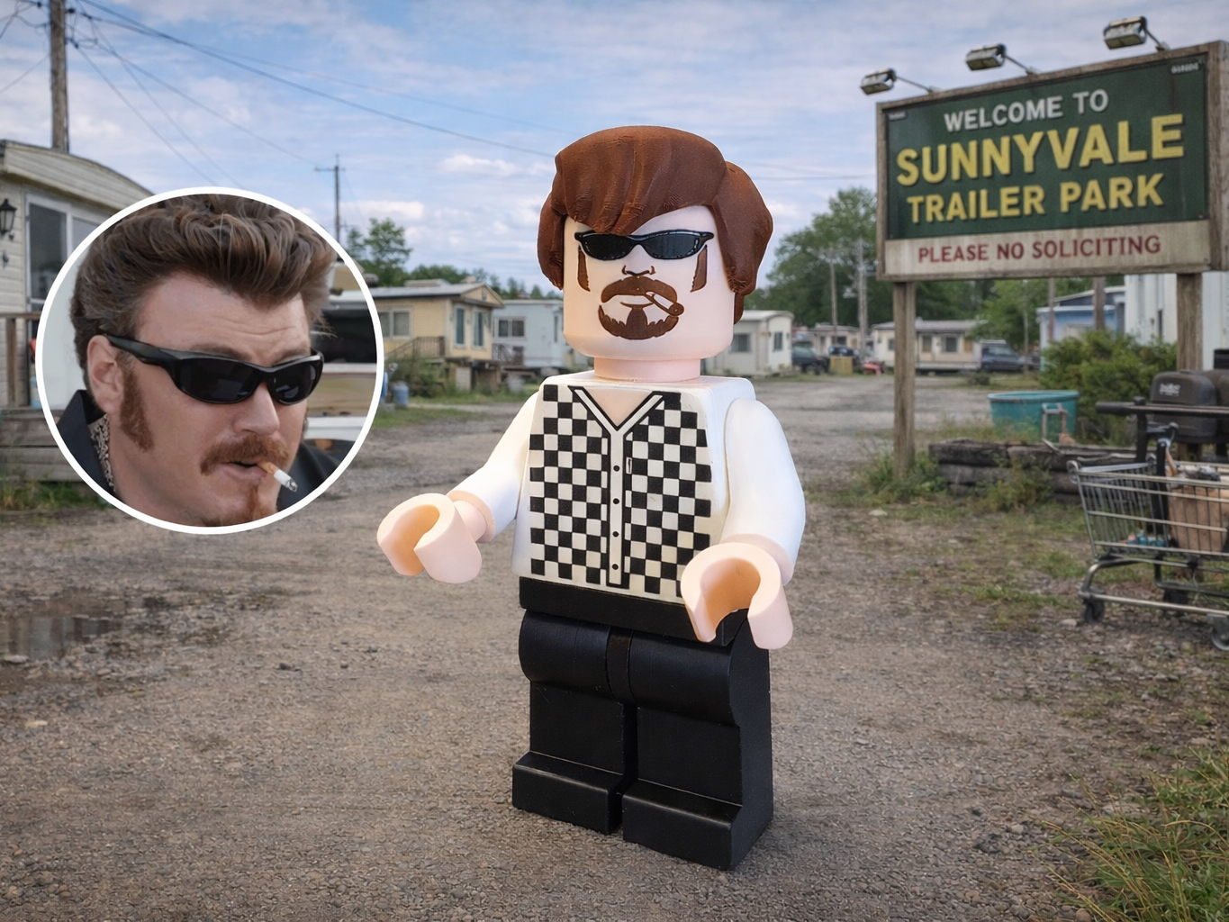Brick man Ricky(Trailer Park Boys) 20cm
