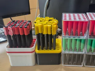 Stylus Pen Holder & Organizer Insert for Classroom
