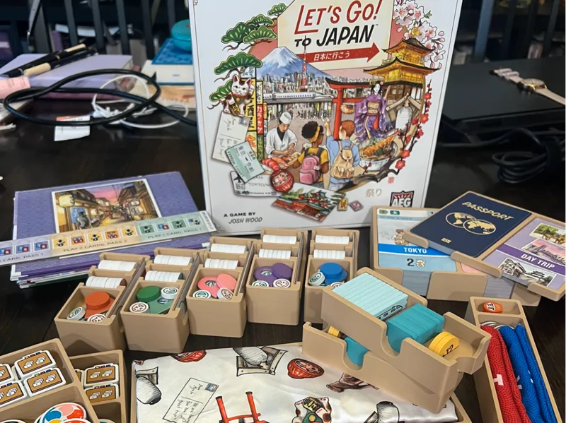 Let's Go to Japan (Deluxe Matsuri) Insert