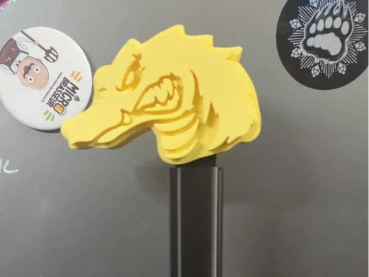 Crocodile Handle Tap Beer