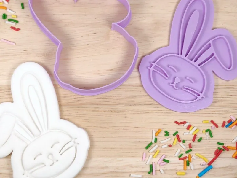 Easter Bunny Cookie Cutter Spring Rabbit Baking