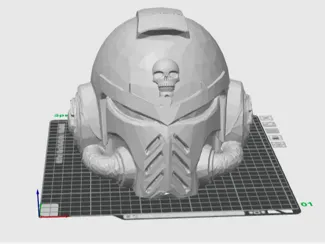 Space Warrior Helmet V2 Skull