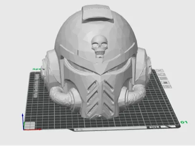 Space Warrior Helmet V2 Skull
