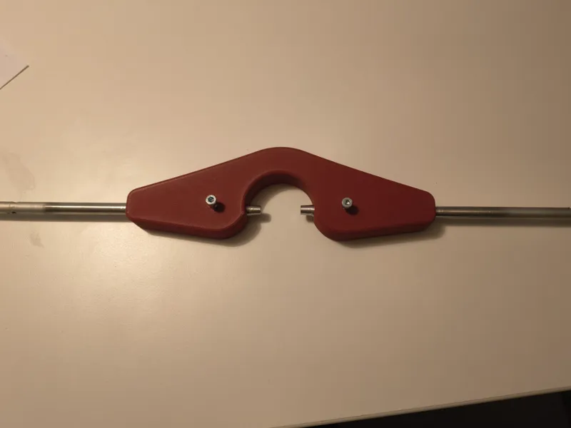 Motorcycle fork spring compressor press