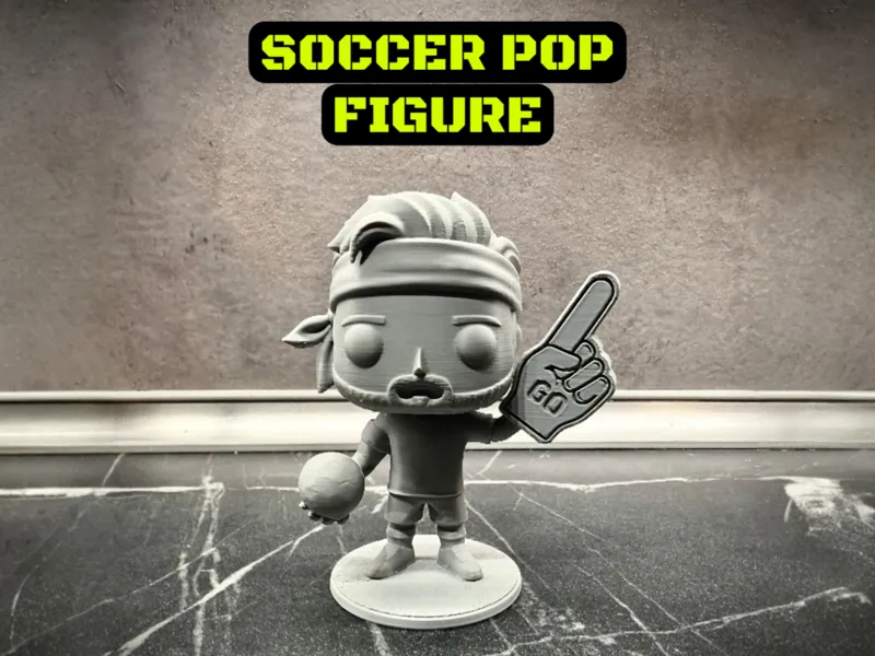 Mini Soccer Fan Desktop Football Pop Figure