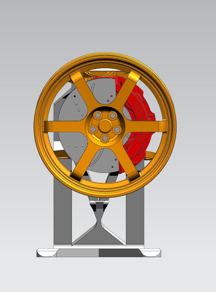 Miniatura 7 do modelo 3D 轮毂耳机支架