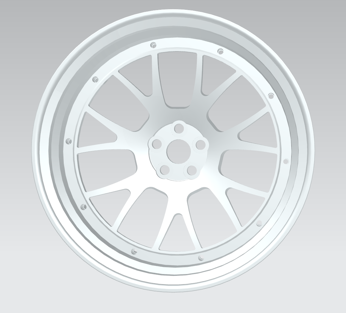 Miniatura 13 do modelo 3D 轮毂耳机支架