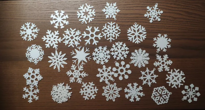34 Snowflakes
