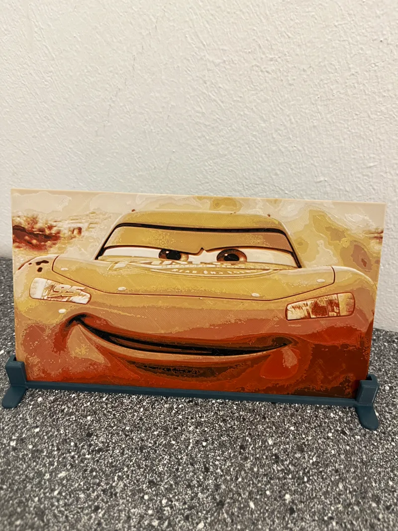HueForge Lightning McQueen 