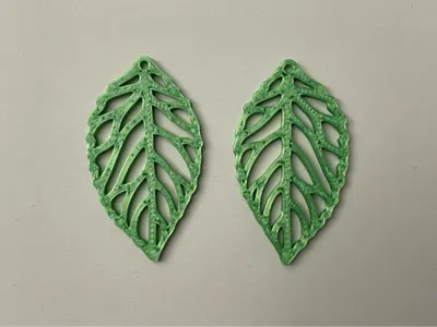Leaf earrings