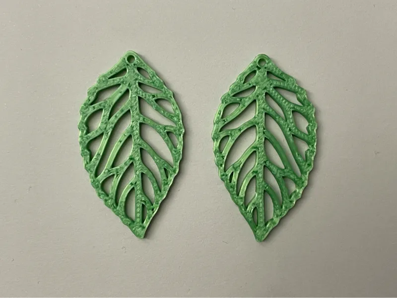 Leaf earrings