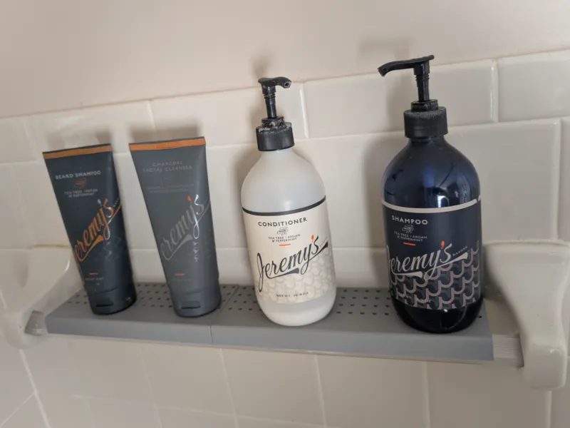 Towel Bar Shelf