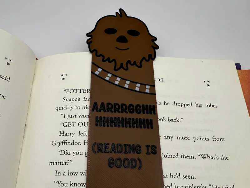 Star Wars Chewbacca Bookmark