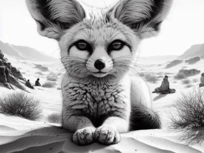 desert fox hueforge
