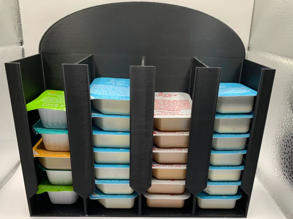 Combo Condiment/Sauce Holder by CyberPrint Studios MakerWorld: Download ...