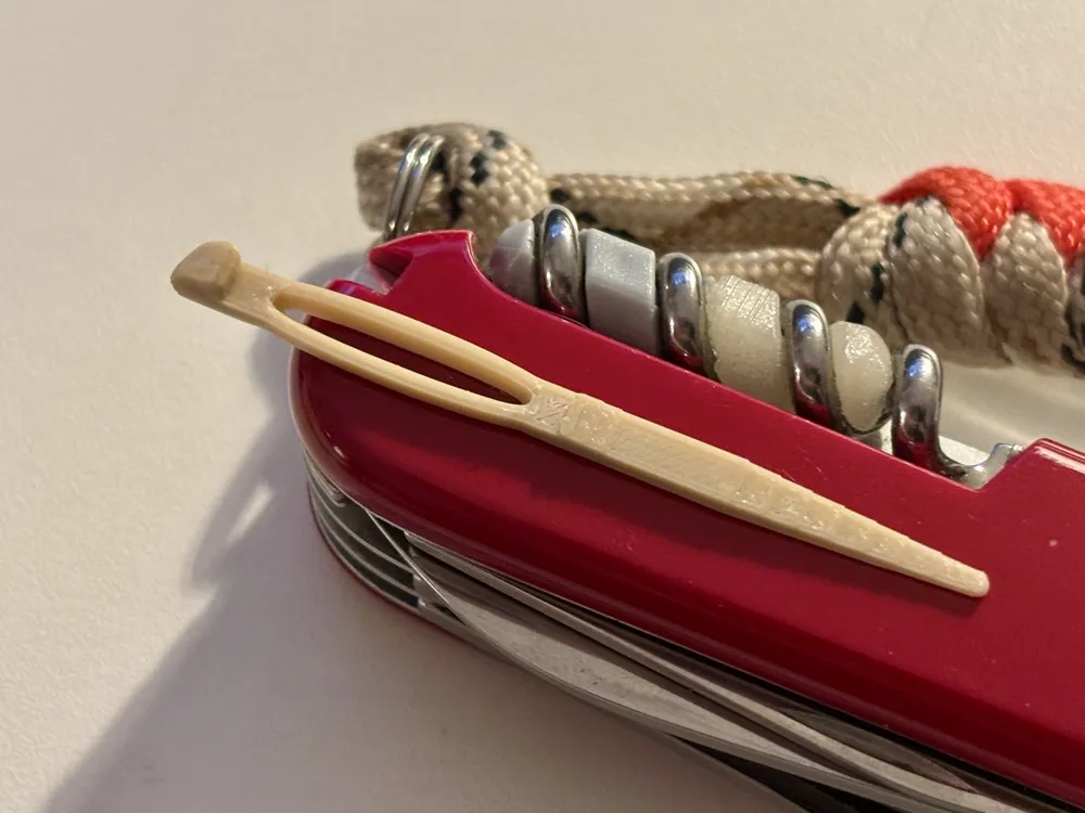 Toothpick For Victorinox Swiss Army Knife - Free 3D Print Model ...