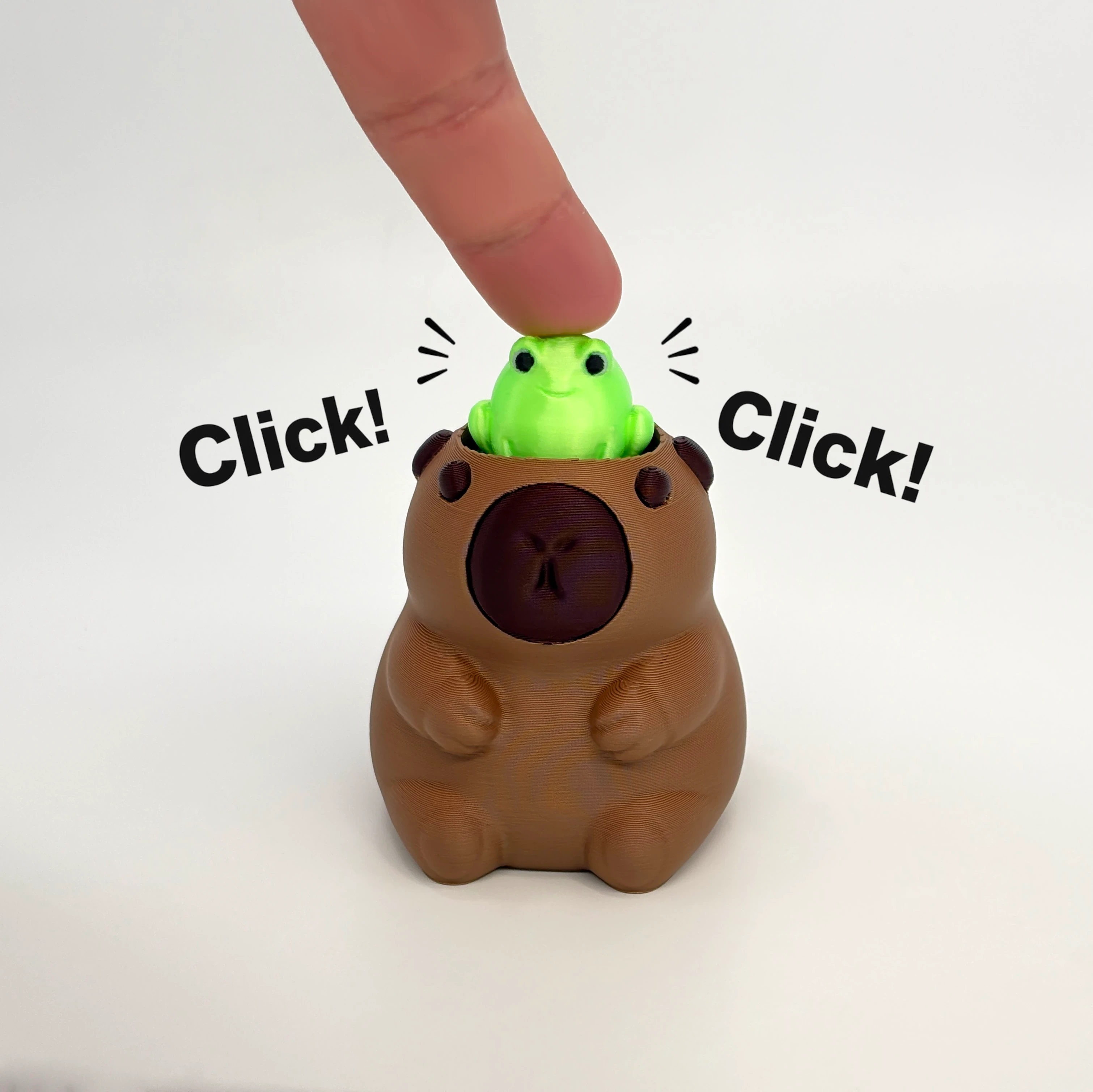 Miniatura 1 do modelo 3D Capybara Frog Clicker