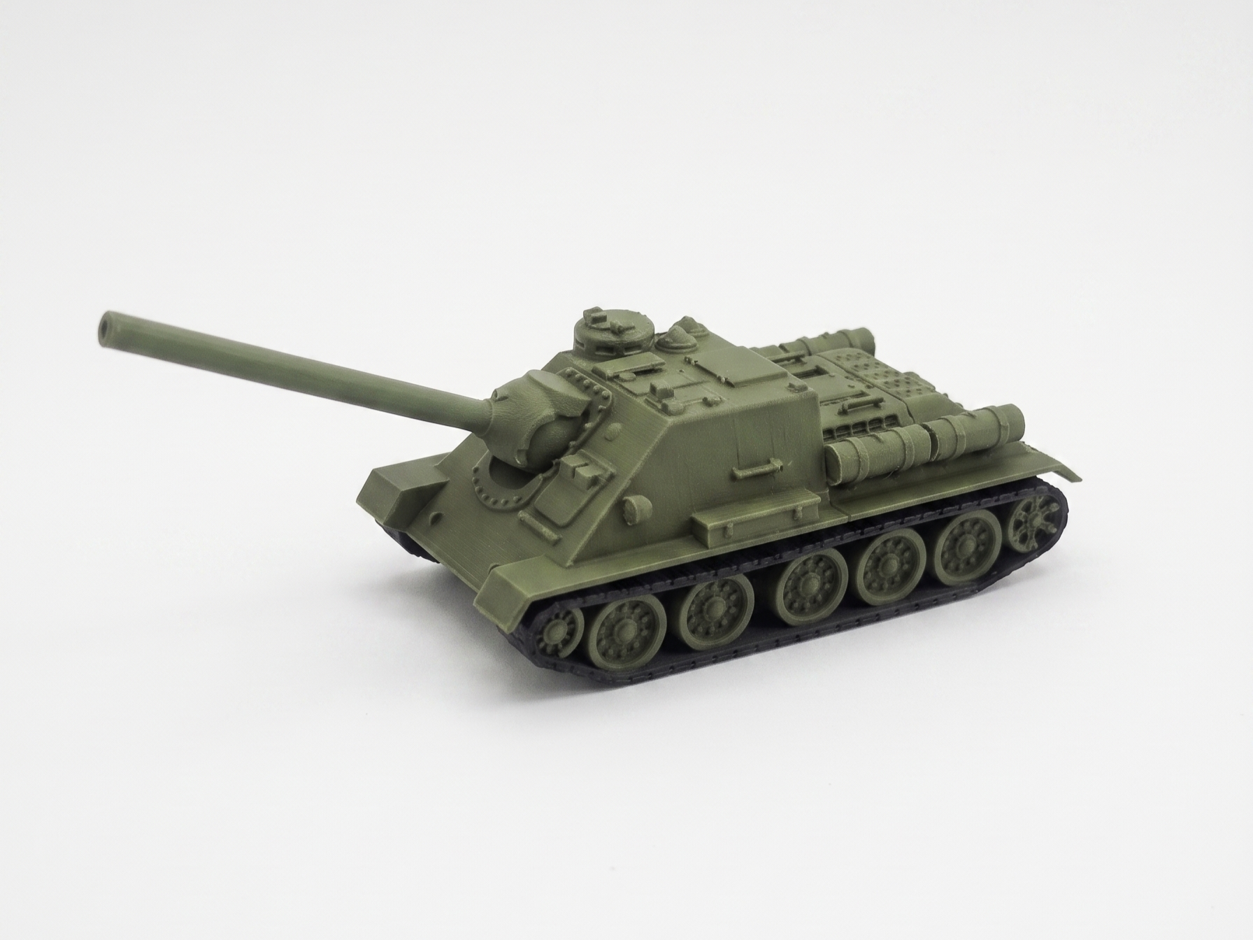 SU-100 Tank Destroyer Model 1/72