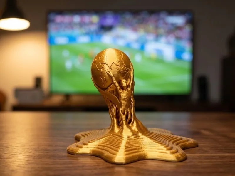 World Cup Melted - Copa del mundo derretida