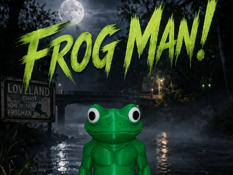 Loveland Frogman Figure