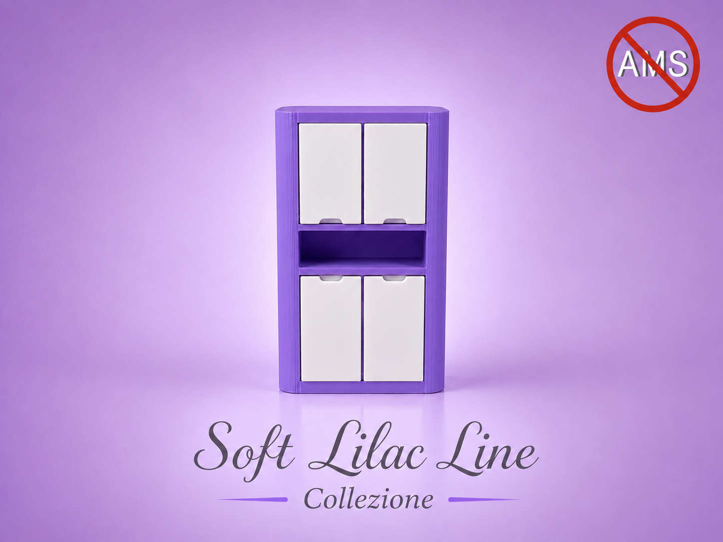 Armadio Casa delle Bambole – Collezione Soft Lilac