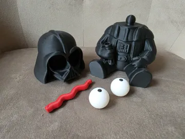 Pieza para disfraz o exhibición: Goofy series – LORD DARTH VADER Movable Eyes NOAMS — vista de referencia 4