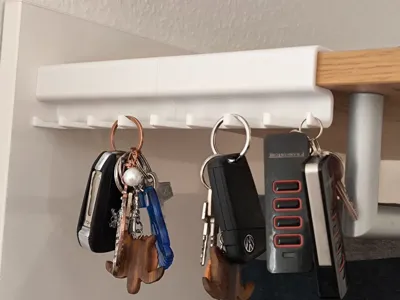 Modular Key Holder for 19mm Furniture Shelf