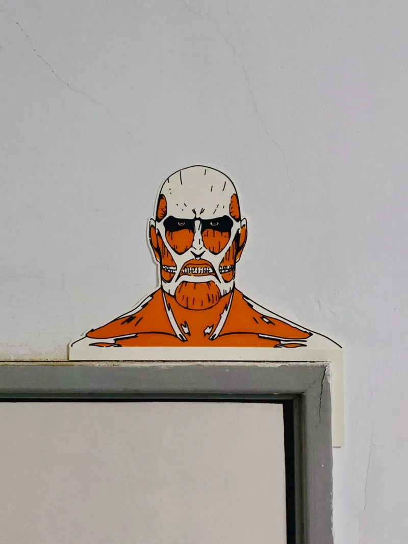 attack on titan Door Decoration